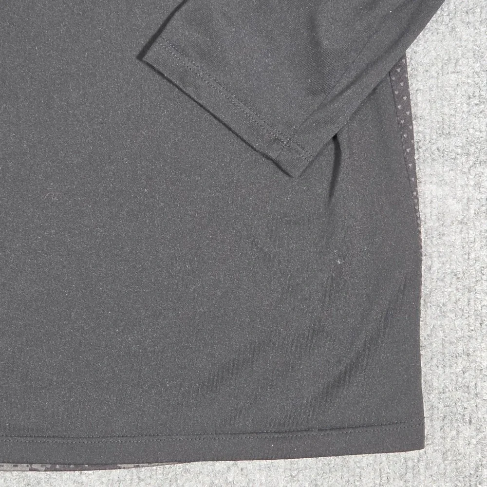 The North Face Mens FlashDry-XD Quarter Zip Pullover Black Medium Running Top‎